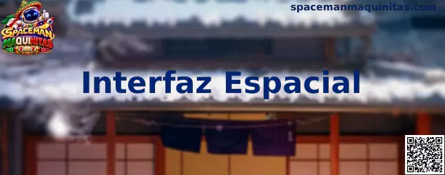 Interfaz Espacial de Spaceman Maquinitas con diseño cósmico