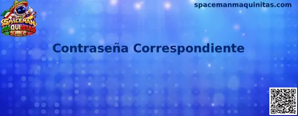 Guía de Contraseña Correspondiente para proteger una cuenta de Spaceman Maquinitas