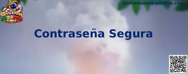 Guía visual para crear una contraseña segura en Spaceman Maquinitas